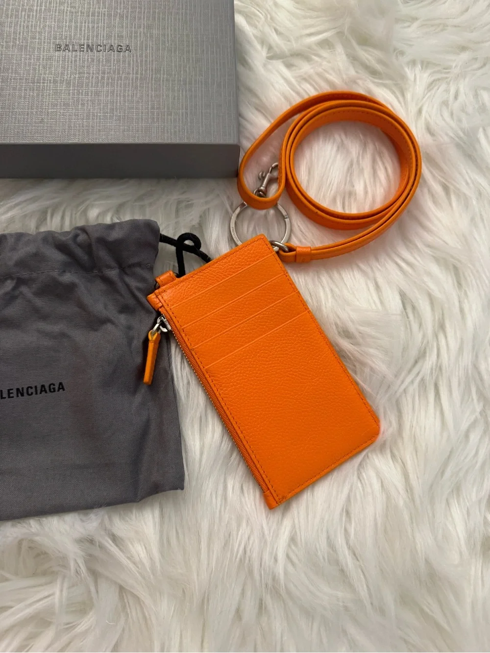 Balenciaga Card Holder with a Strap